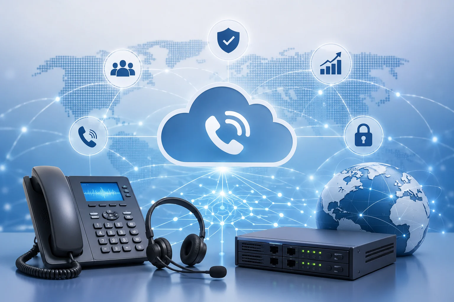 Network security and call management infrastructure