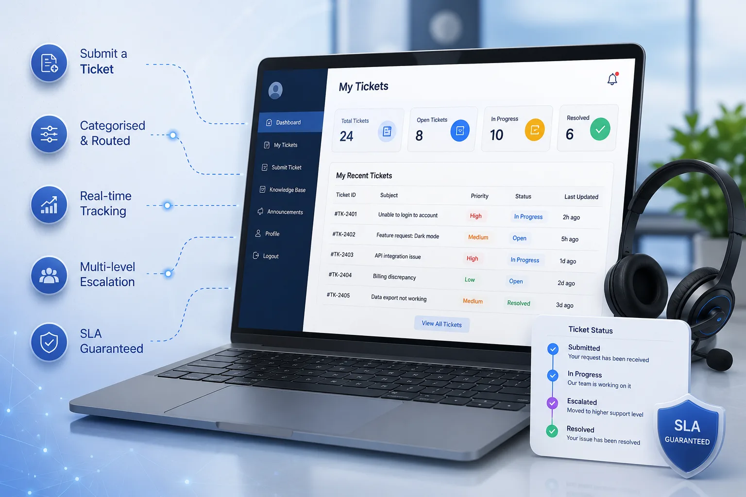 Infinexy Ticket System